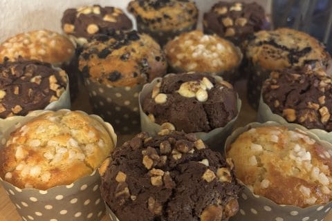 Cliquez pour zoomer ! Muffins aux pépites de chocolat Thermomix par sabrina_83