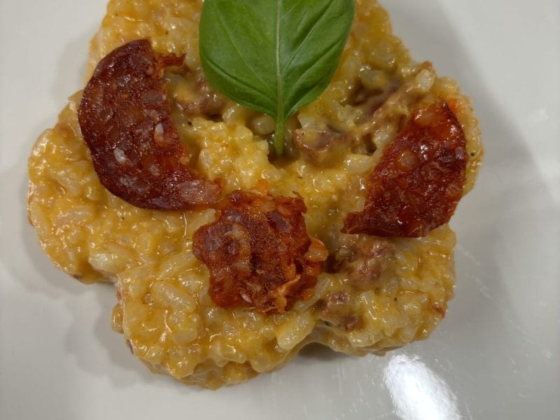 Cliquez pour zoomer ! Risotto au chorizo Thermomix par sabrina_83