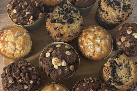 Cliquez pour zoomer ! Muffins aux pépites de chocolat Thermomix par sabrina_83