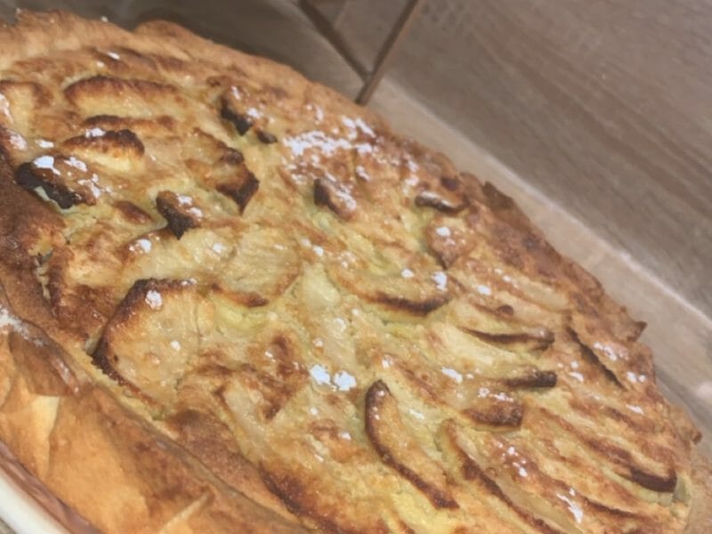 Cliquez pour zoomer ! Tarte normande aux pommes Thermomix par patisry