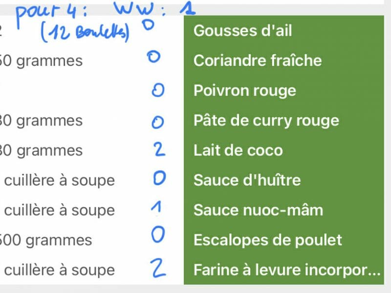 Cliquez pour zoomer ! Boulettes de poulet Thaï Thermomix par Titange