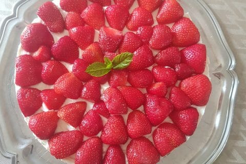 Cliquez pour zoomer ! Tarte aux fraises sans cuisson Thermomix par brina02