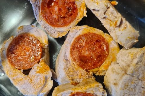Cliquez pour zoomer ! Filet mignon au chorizo Thermomix par vanessa_77