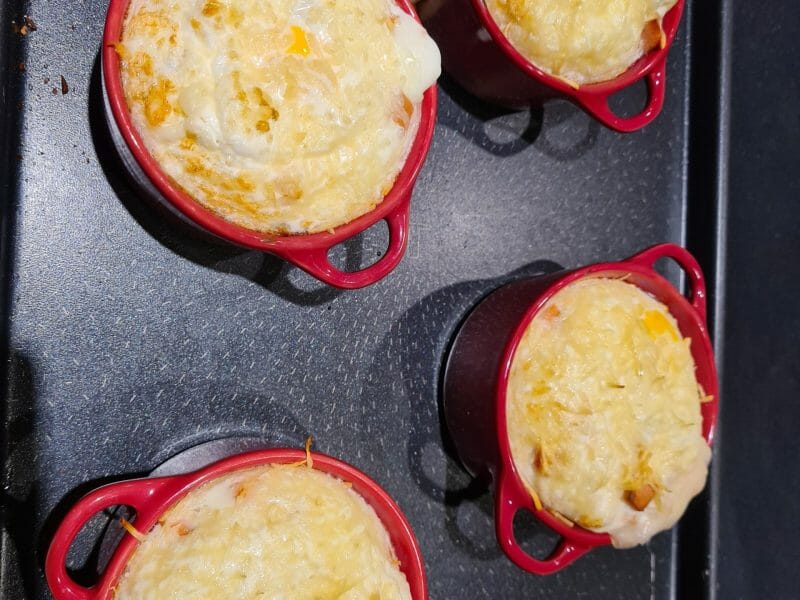Cliquez pour zoomer ! Oeufs cocotte en parmentier Thermomix par vanessa_77