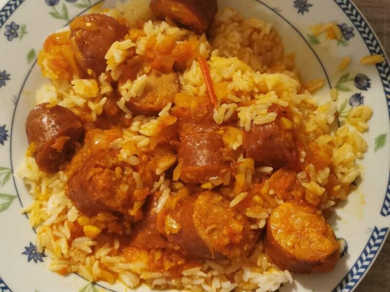 Cliquez pour zoomer ! Rougail saucisse Thermomix par elolap33@gmail_com