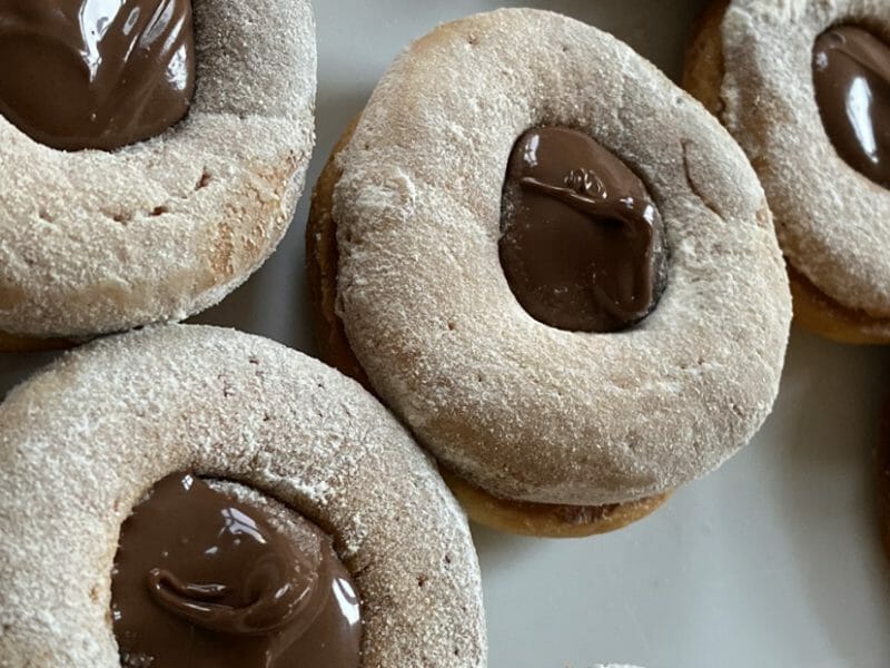 Cliquez pour zoomer ! Sablés à la confiture Thermomix par mika33