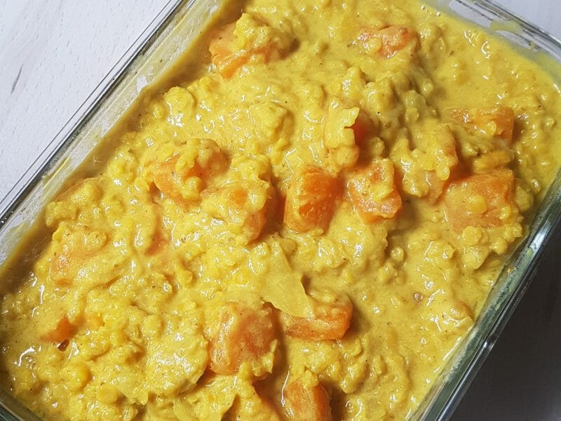 Cliquez pour zoomer ! Dhal de patate douce et de lentilles corail Thermomix par Jenny0712