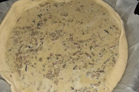 Cliquez pour zoomer ! Tarte champignons et lardons Thermomix par anna_moussy