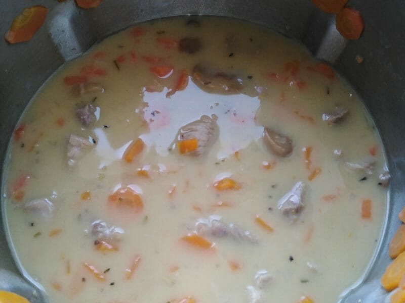 Cliquez pour zoomer ! Blanquette de poulet Thermomix par katy_6