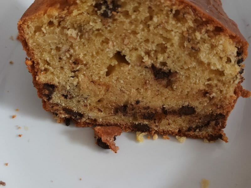 Cliquez pour zoomer ! Plum cake aux pépites de chocolat Thermomix par katy_6