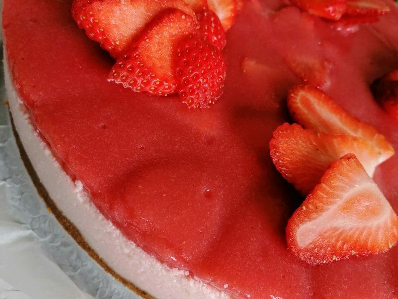 Cliquez pour zoomer ! Bavarois aux fraises Thermomix par juju_3