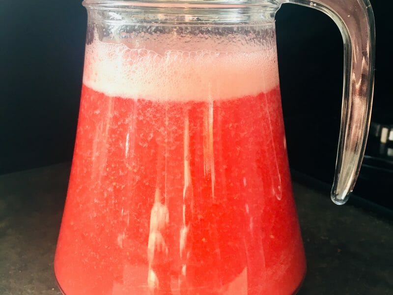 Cliquez pour zoomer ! Limonade à la fraise Thermomix par astridou