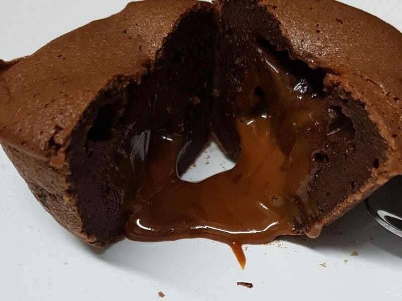 Cliquez pour zoomer ! Fondants aux deux chocolats Thermomix par Steph