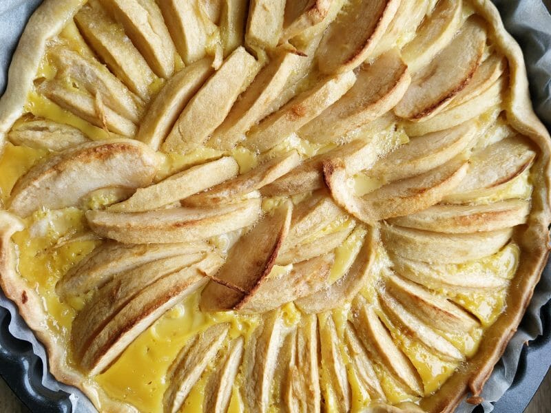 Cliquez pour zoomer ! Tarte aux pommes alsacienne Thermomix par remy_6