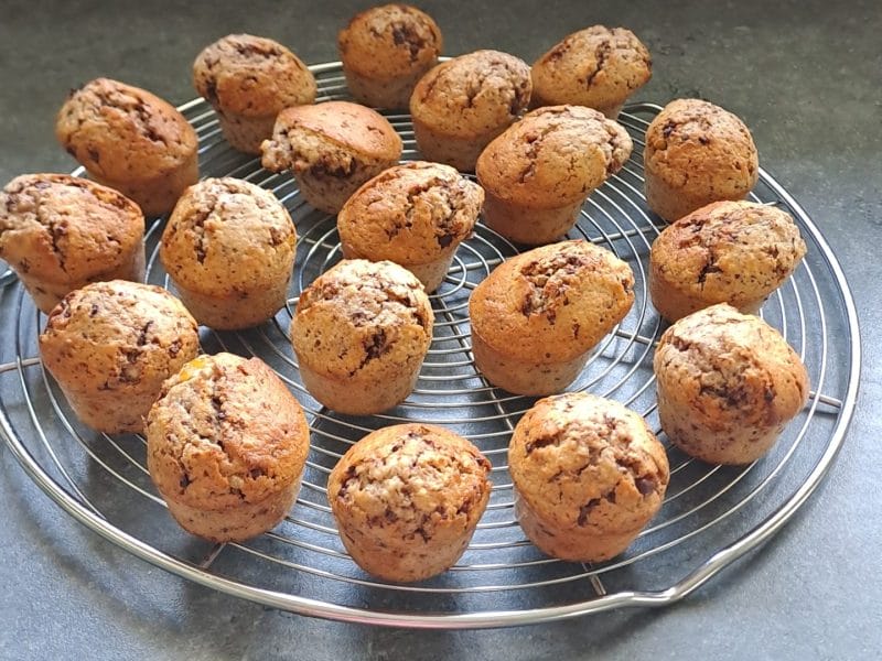 Cliquez pour zoomer ! Muffins choco-amande Thermomix par fabricois