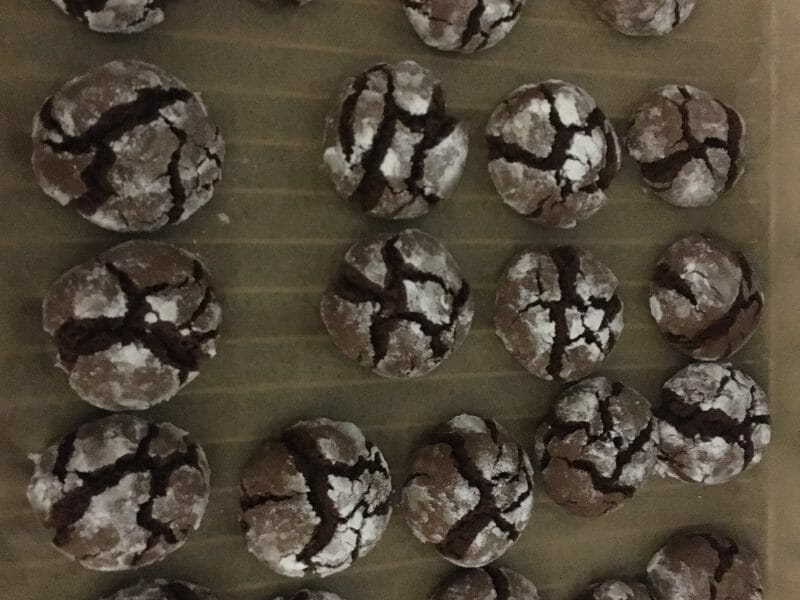 Cliquez pour zoomer ! Craquelés au chocolat Thermomix par nathalie_95