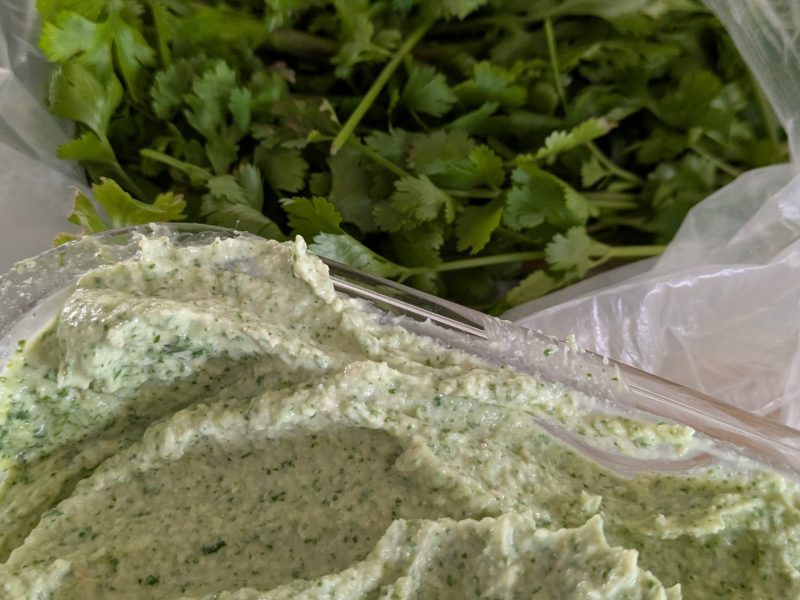 Cliquez pour zoomer ! Crème de thon à la coriandre Thermomix par amelie_m24