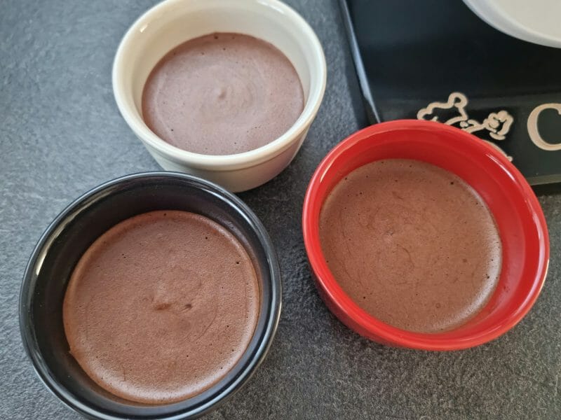 Cliquez pour zoomer ! Mousse au chocolat magique Thermomix par maria18