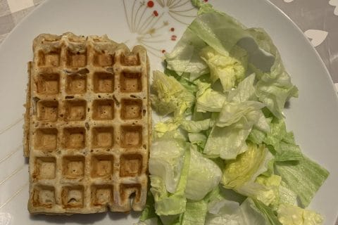 Cliquez pour zoomer ! Gaufres au chorizo Thermomix par puce69