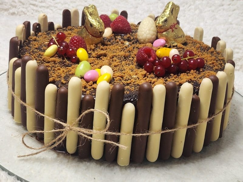 Cliquez pour zoomer ! Gâteau lapin de Pâques Thermomix par SylvieLou