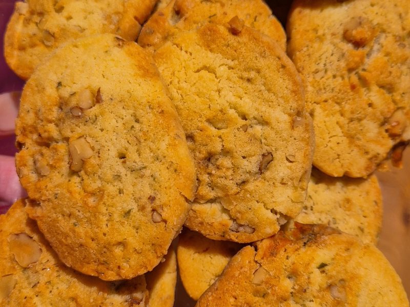 Cliquez pour zoomer ! Cookies noix et roquefort Thermomix par SylvieLou