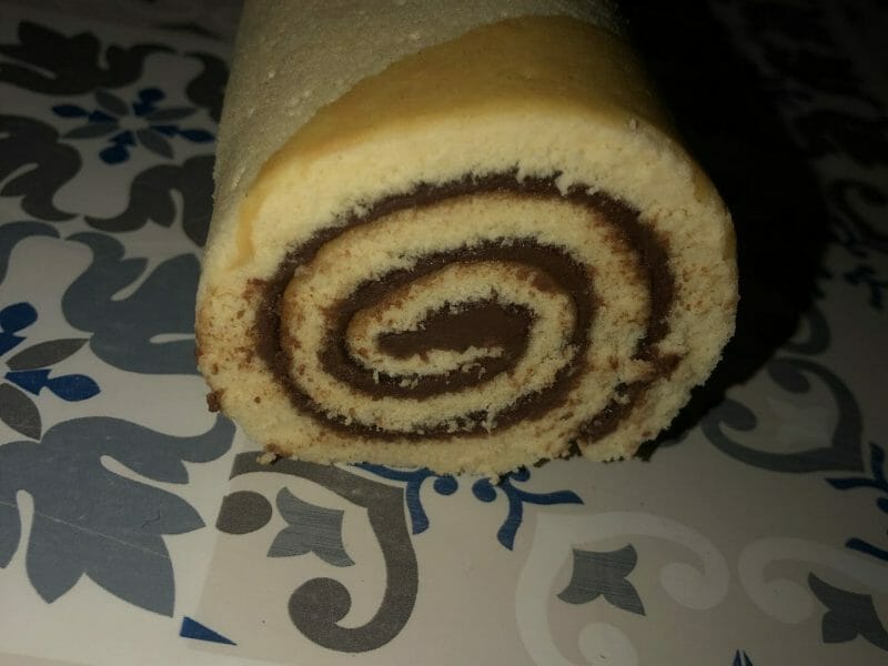 Cliquez pour zoomer ! Roulé au nutella Thermomix par frederique41