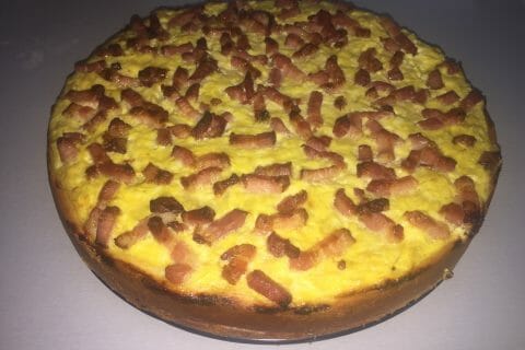 Cliquez pour zoomer ! Zwiebelkuchen – gâteau aux oignons au Thermomix