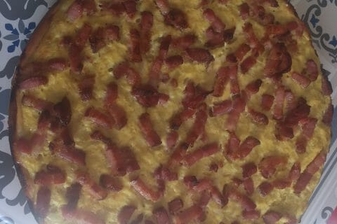 Cliquez pour zoomer ! Zwiebelkuchen – gâteau aux oignons au Thermomix
