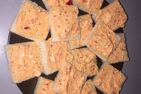 Cliquez pour zoomer ! Crème de poivrons à la feta au Thermomix