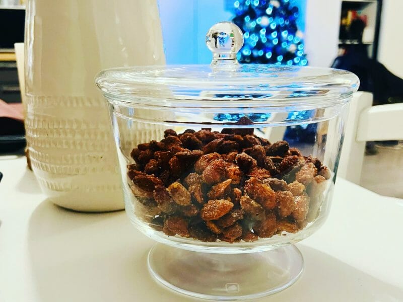 Cliquez pour zoomer ! Amandes grillées à la cannelle et au miel Thermomix par marine_105