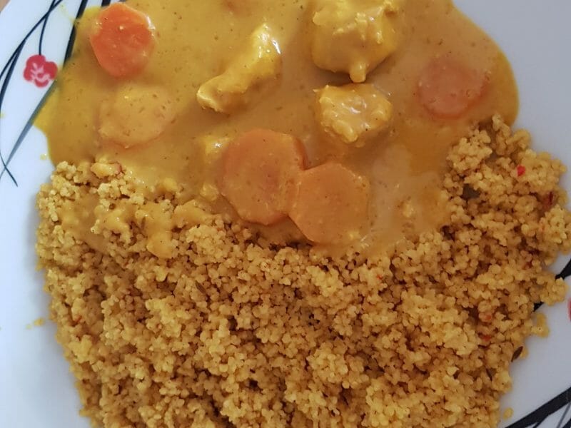 Cliquez pour zoomer ! Poulet coco aux 3 épices Thermomix par alexandra_45