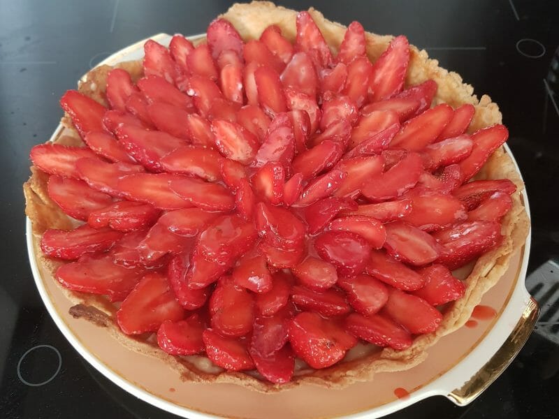 Cliquez pour zoomer ! Tarte aux fraises Thermomix par fifoo