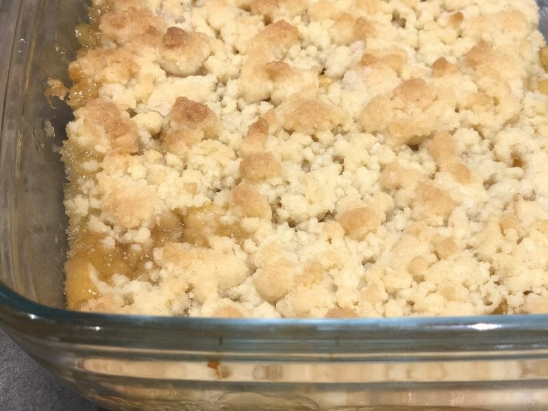Cliquez pour zoomer ! Crumble aux Pommes Thermomix par Elodie83500