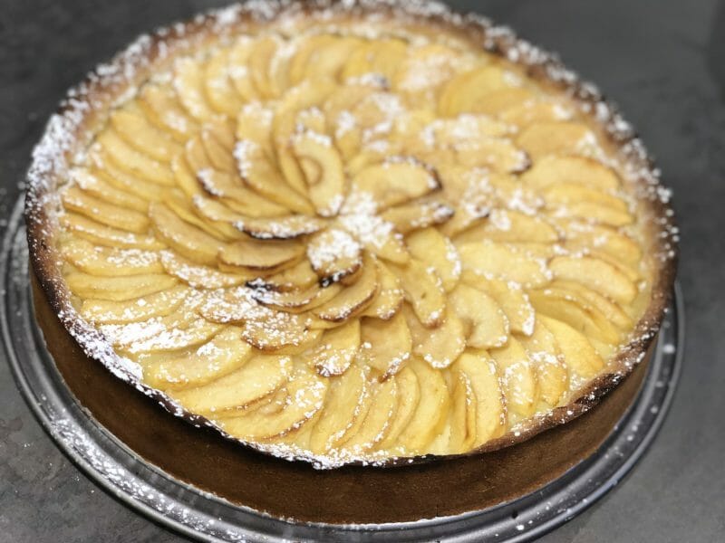 Cliquez pour zoomer ! Tarte aux pommes alsacienne Thermomix par Elodie83500