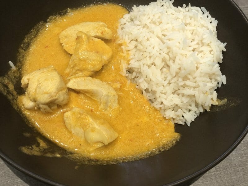 Cliquez pour zoomer ! Poulet Korma Thermomix par Elodie83500