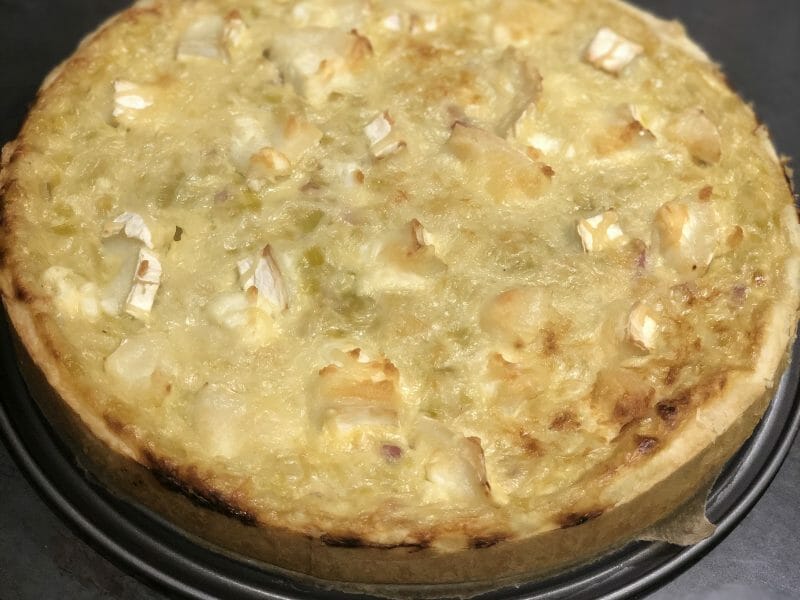 Cliquez pour zoomer ! Tarte aux poireaux Thermomix par Elodie83500