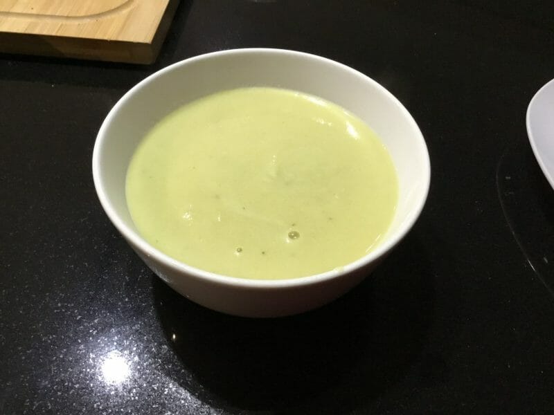 Cliquez pour zoomer ! Crème de poireaux, poires et jambon cru Thermomix par suzepaul