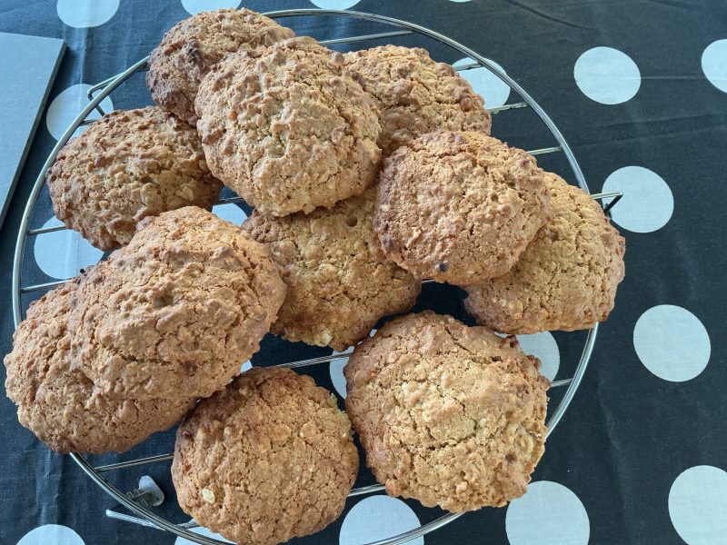 Cliquez pour zoomer ! Biscuits cacahuètes et flocons d’avoine Thermomix par suzepaul
