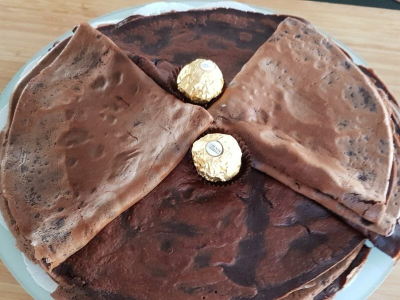 Cliquez pour zoomer ! Crêpes au chocolat Thermomix par suzepaul