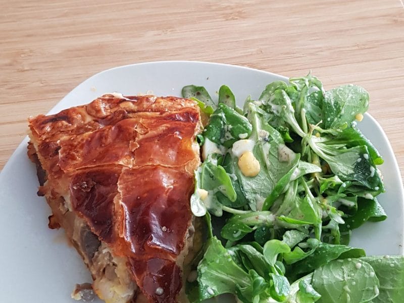 Cliquez pour zoomer ! Tourte au poulet et aux champignons Thermomix par suzepaul