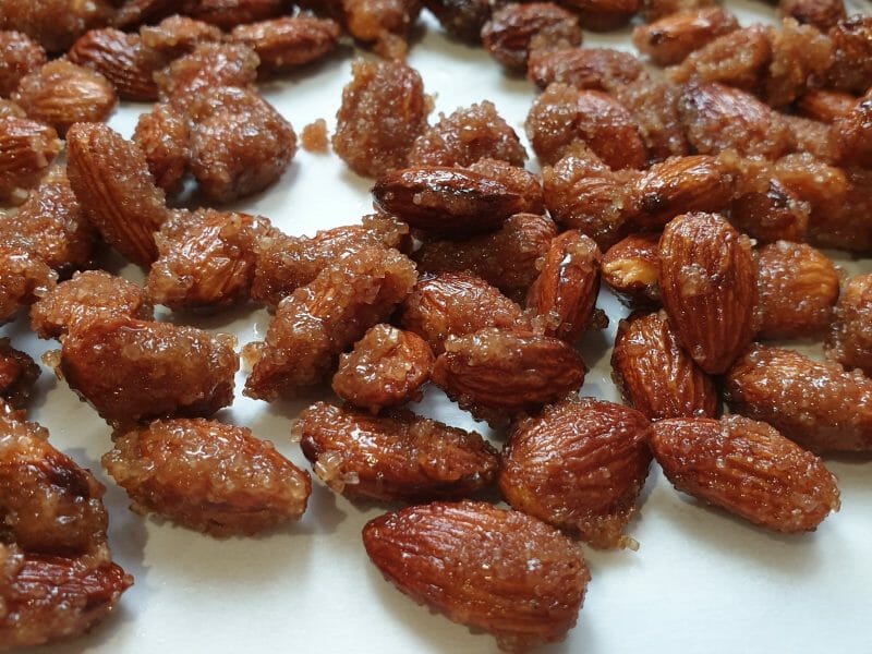 Cliquez pour zoomer ! Amandes grillées à la cannelle et au miel Thermomix par noly