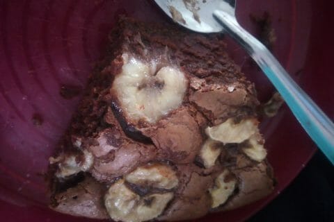 Cliquez pour zoomer ! Brownie fondant choco-banane Thermomix par karyn_2