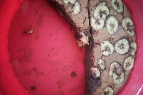 Cliquez pour zoomer ! Brownie fondant choco-banane Thermomix par karyn_2