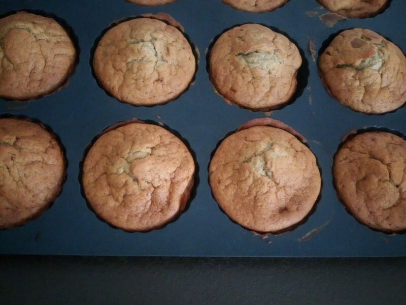 Cliquez pour zoomer ! Muffins à la banane Thermomix par karyn_2