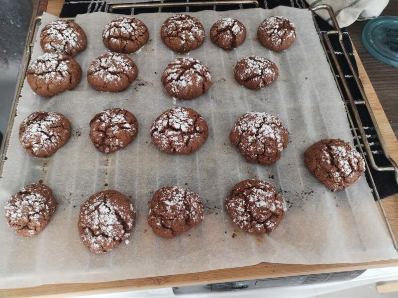 Cliquez pour zoomer ! Craquelés au chocolat Thermomix par dodielow