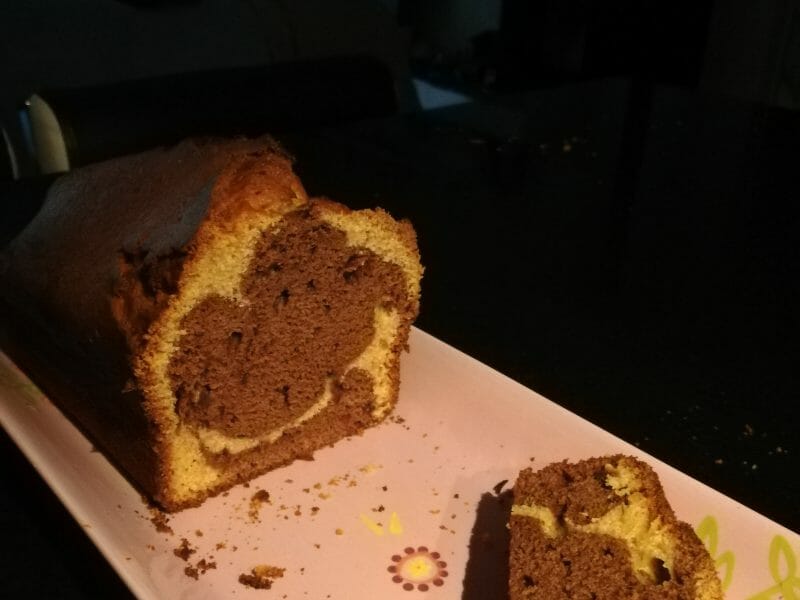 Cliquez pour zoomer ! Marbré au chocolat Thermomix par betty83340