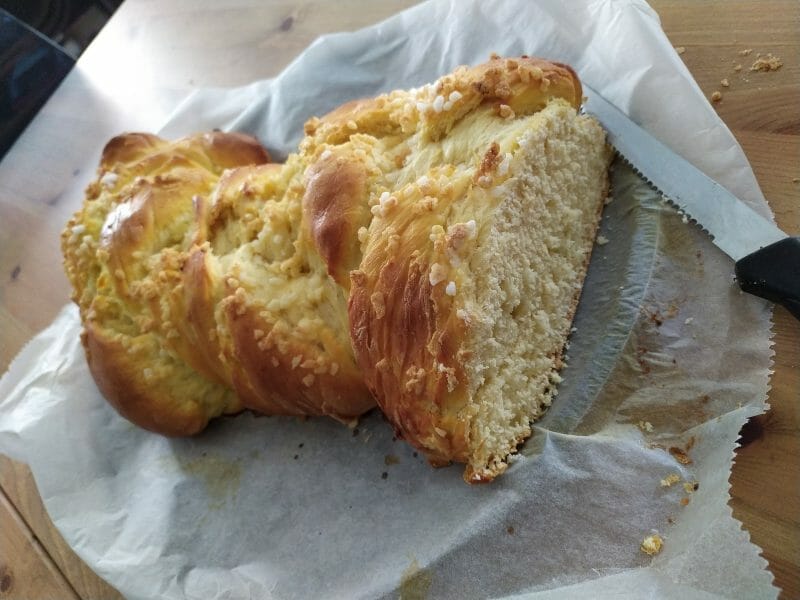 Cliquez pour zoomer ! Brioche tressée à la mie filante Thermomix par Marion