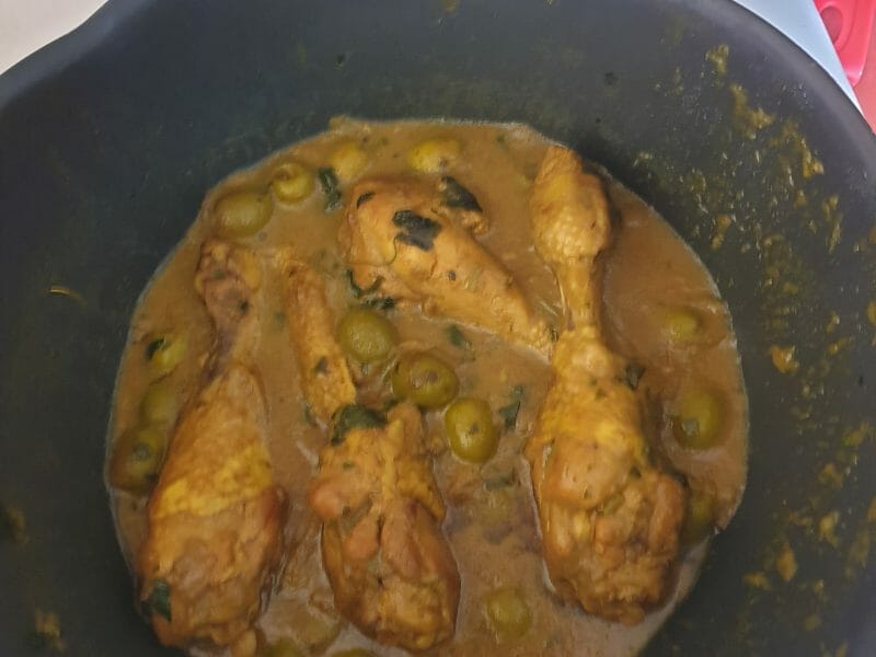 Cliquez pour zoomer ! Tajine de poulet aux olives Thermomix par gaelle1313