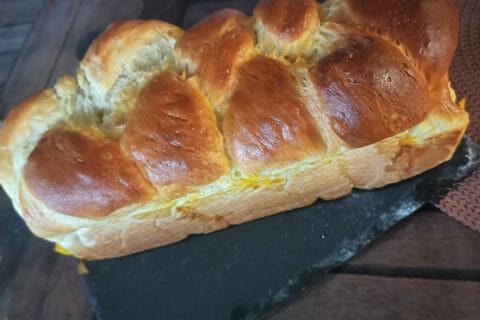 Cliquez pour zoomer ! Brioche tressée à la mie filante Thermomix par nancy_9