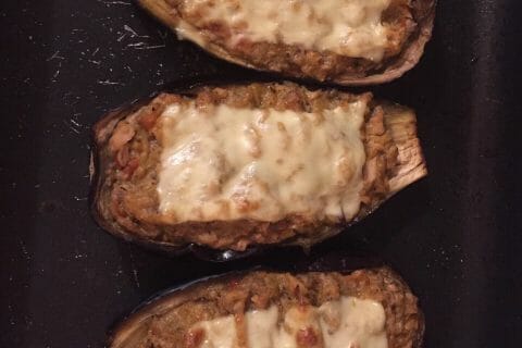 Cliquez pour zoomer ! Aubergines farcies au thon Thermomix par marion_kidg